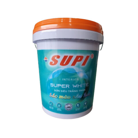 Sơn siêu trắng trần Supi